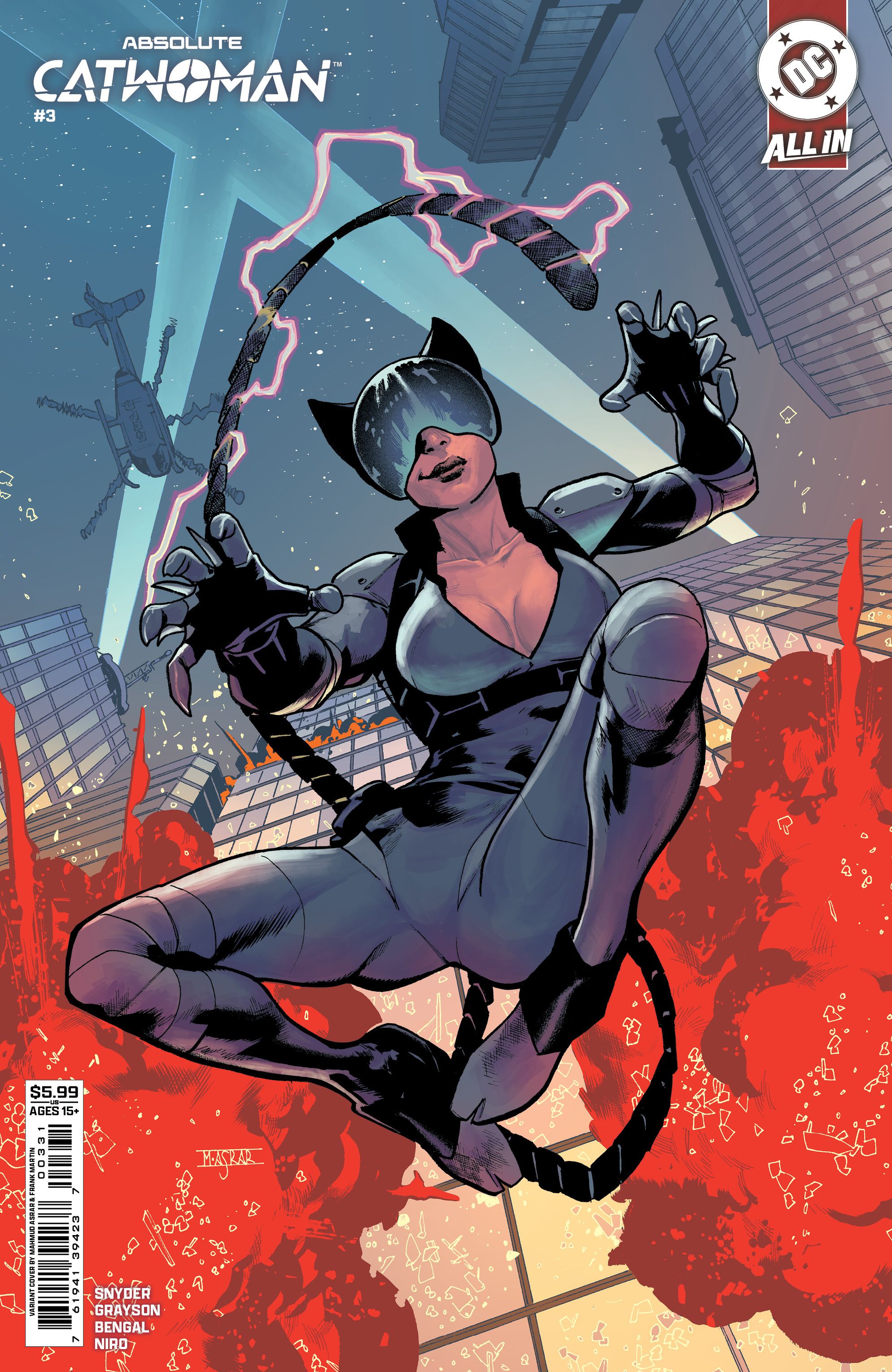 Absolute Catwoman #3 (Cvr C Mahmud Asrar Card Stock Variant) Comic