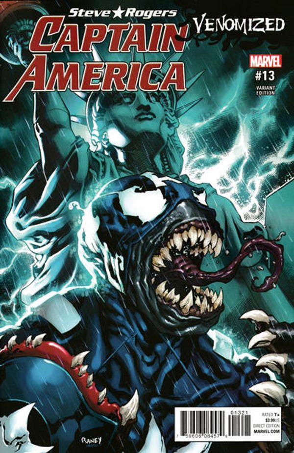 Captain America: Steve Rogers #13 (Raney Venomized Variant)
