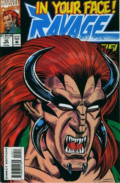 1993 MARVEL Comics VF Book ⭐️ RAVAGE 2099 #10