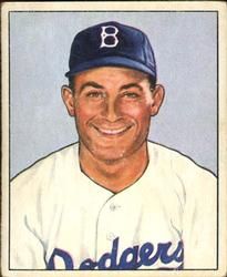 Carl Furillo 1950 Bowman #58 Sports Card