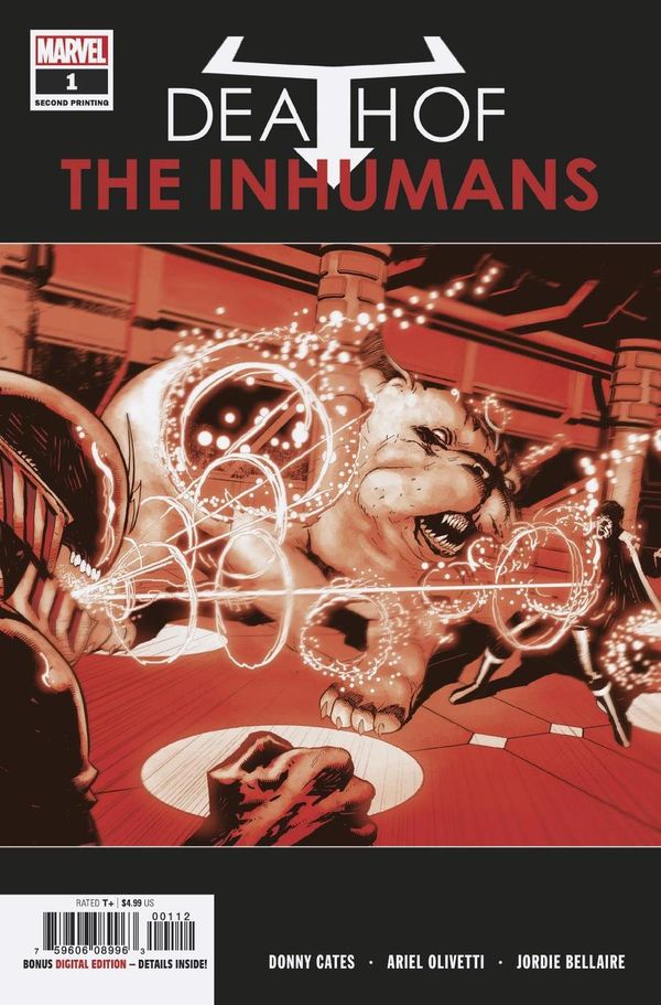 Death of the Inhumans #1 (2nd Printing)