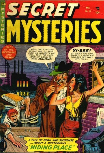 Secret Mysteries #16 Comic