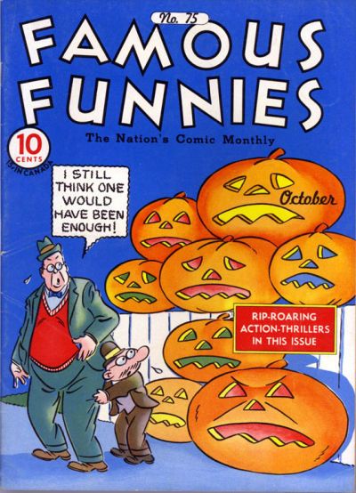 Famous Funnies #75 Comic