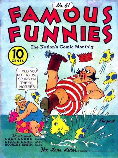 Famous Funnies #61 Comic