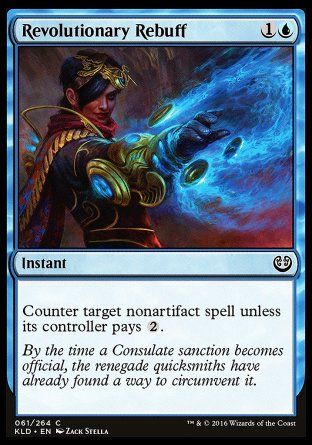 Revolutionary Rebuff (Kaladesh) Trading Card