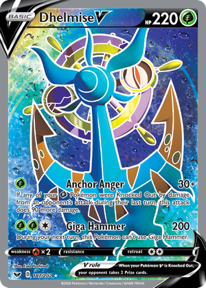 Dhelmise V (187/202) - Sword & Shield