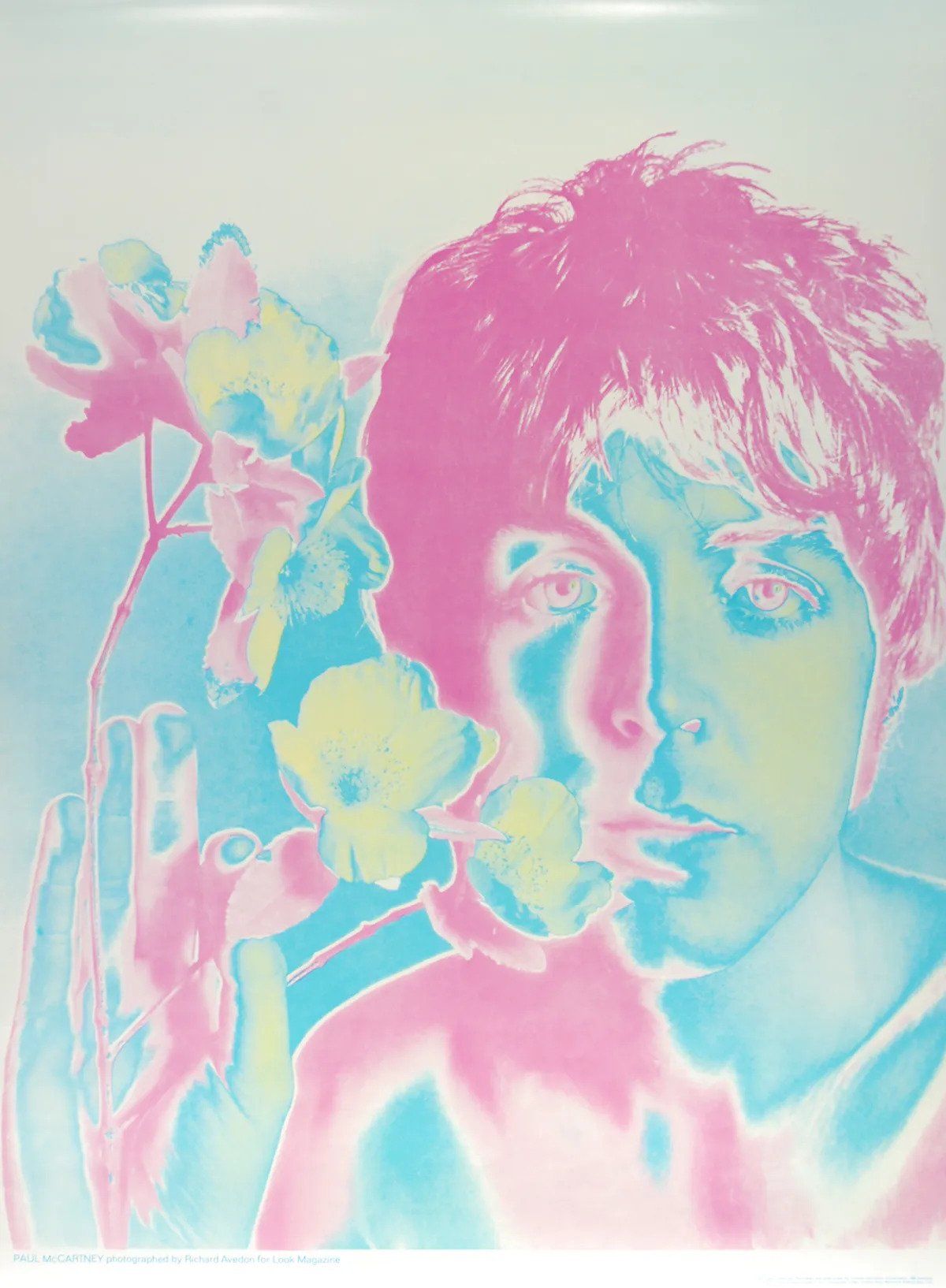 Paul McCartney of The Beatles Stern Magazine 1967 Concert Poster