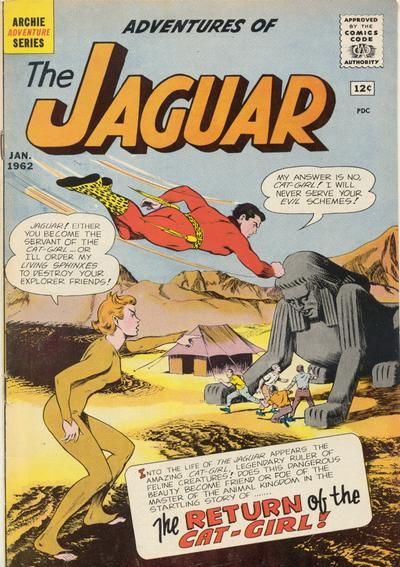 Adventures of the Jaguar #4 Comic