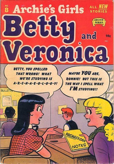 Archie's Girls Betty and Veronica #8 Comic