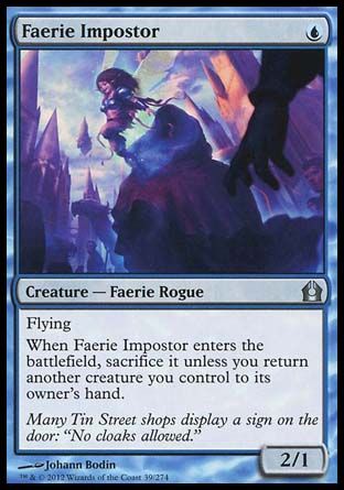 Faerie Impostor (Return to Ravnica) Trading Card