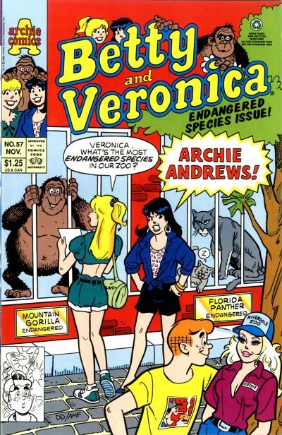 Betty and Veronica #57 Comic