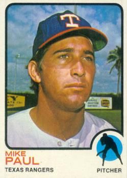 Mike Paul 1973 Topps #58 Sports Card