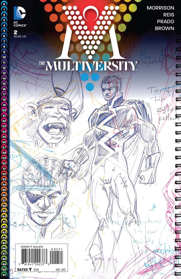 Multiversity #2 (Morrison Variant Cover)