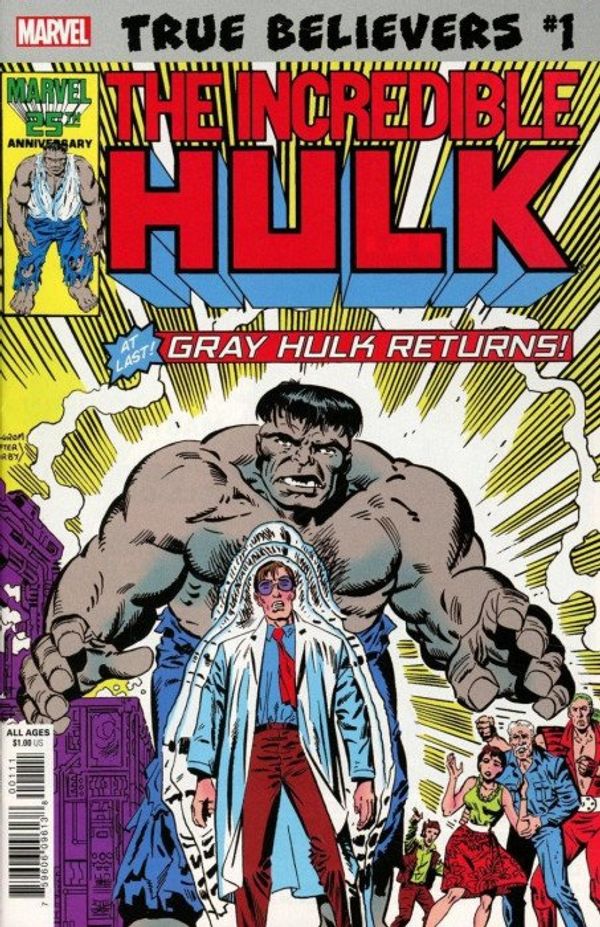 True Believers: Hulk - Gray Hulk Returns #1