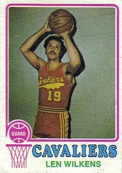 Lenny Wilkens 1973 Topps #165 Sports Card