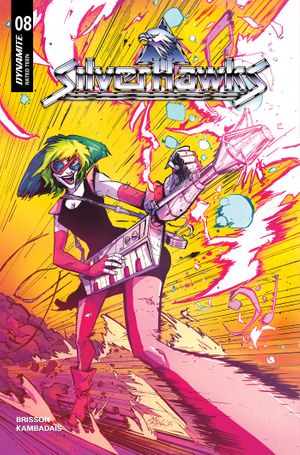 Silverhawks #8 (Cvr G Inc 1:10 David Cousens Battle Damage Orignal Variant)
