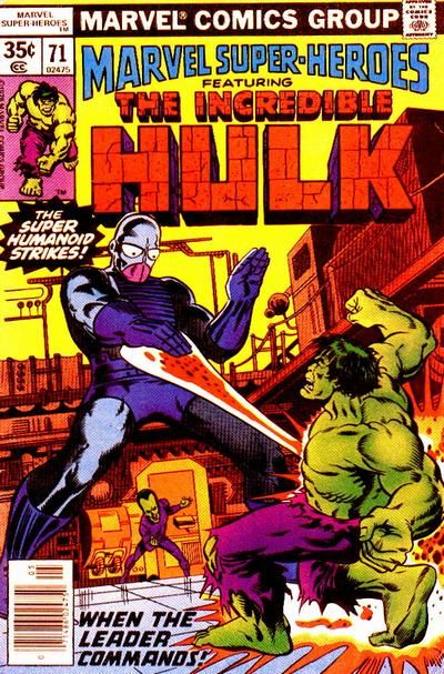Marvel Super-Heroes #71 Comic
