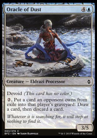 Oracle of Dust (Battle for Zendikar) Trading Card