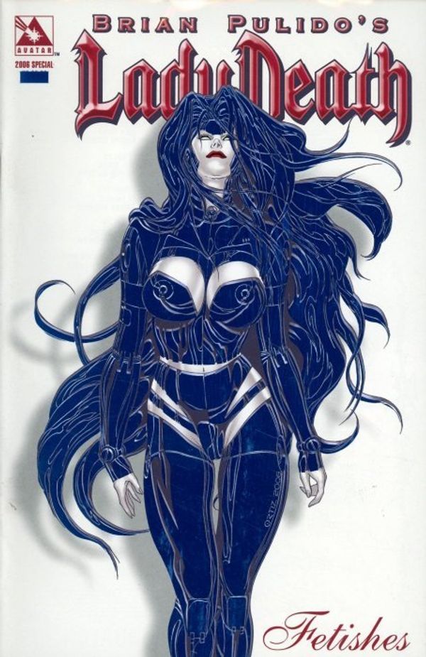 Lady Death: Fetishes #1 (Royal Blue Cover)