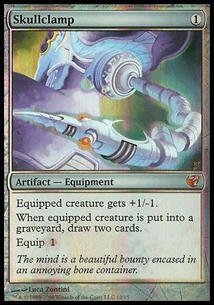 Skullclamp (From the Vault : Exiled) Trading Card