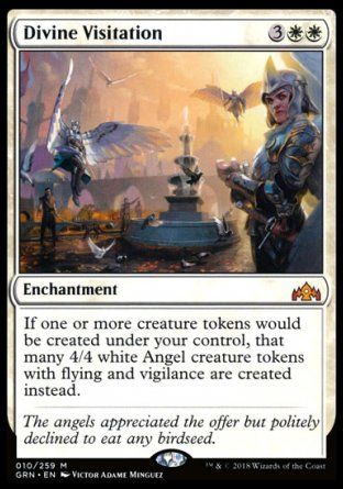 Divine Visitation (Guilds of Ravnica) Trading Card