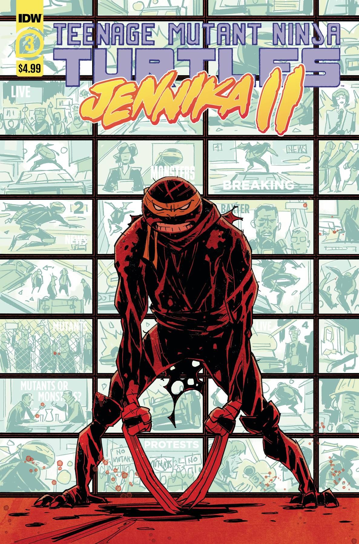 TMNT: Jennika II #3 Comic