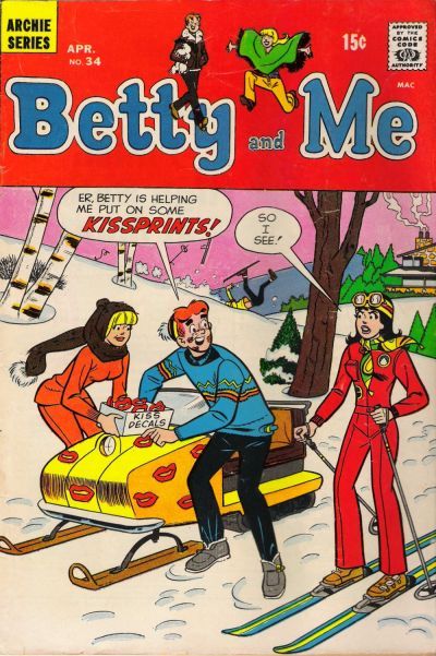 Betty and Me #34 Comic