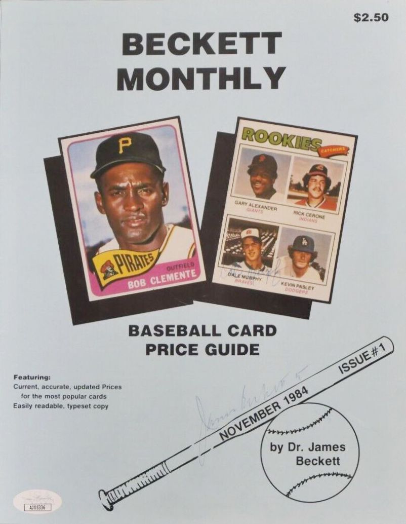 Beckett Baseball Card Monthly #1 Magazine