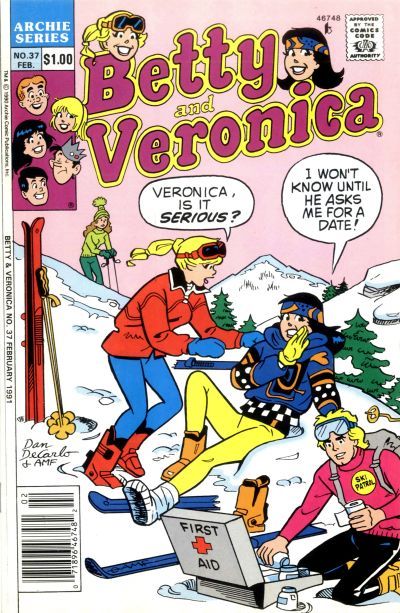 Betty and Veronica #37 Comic