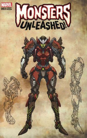 Monsters Unleashed #3 (Land Monster Variant)