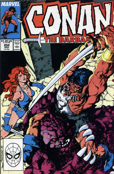 Conan the Barbarian #204 Comic