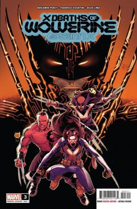 X Deaths of Wolverine #3 Comic
