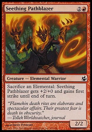 Seething Pathblazer (Morningtide) Trading Card