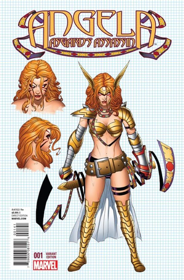 Angela: Asgard's Assassin #1 (Quesada Design Variant)