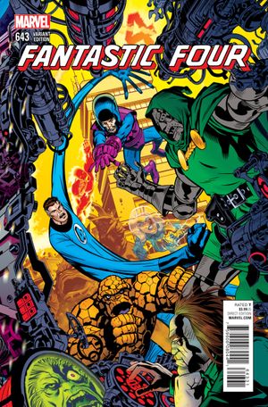 Fantastic Four #643 (Golden Connecting Variant)