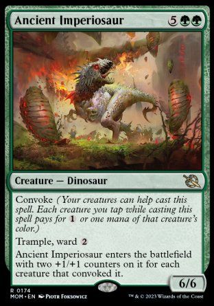 Ancient Imperiosaur (March of the Machine) Trading Card