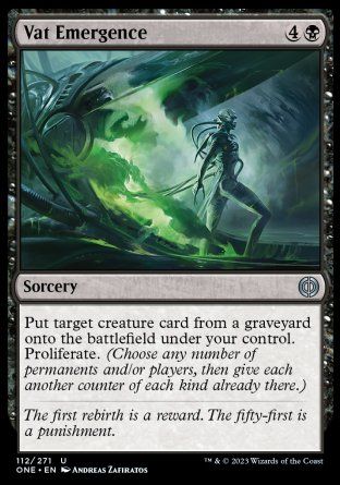 Vat Emergence (Phyrexia: All Will Be One) Trading Card