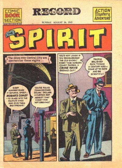 Spirit Section #8/26/1945 Comic