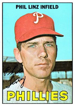 Phil Linz 1967 Topps #14 Sports Card