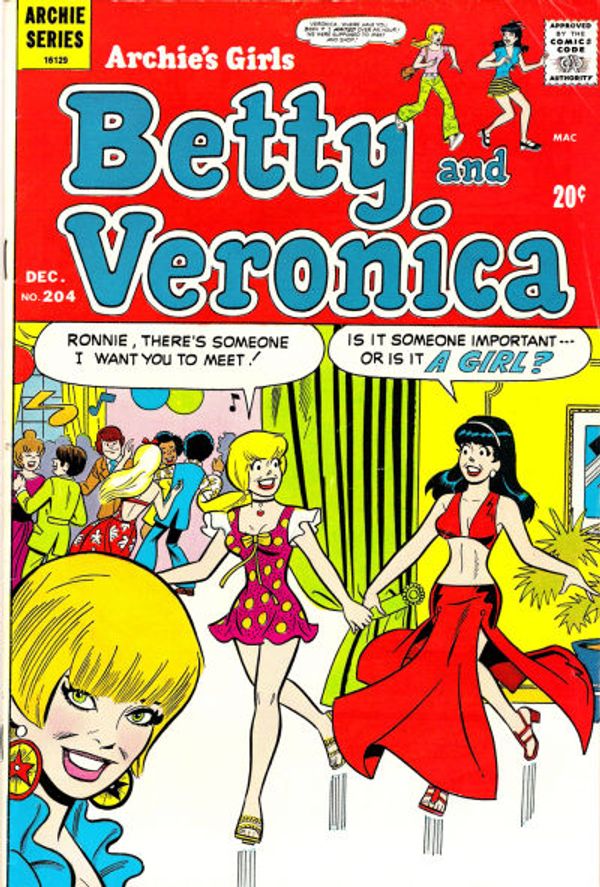 Archie's Girls Betty and Veronica #204