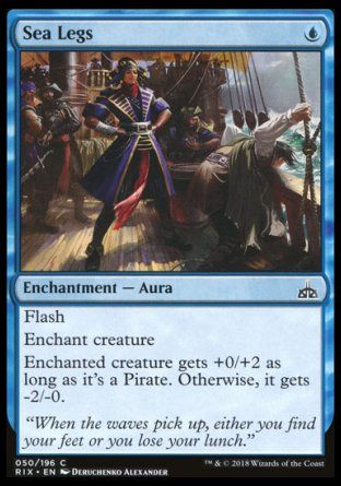 Sea Legs (Rivals of Ixalan) Trading Card