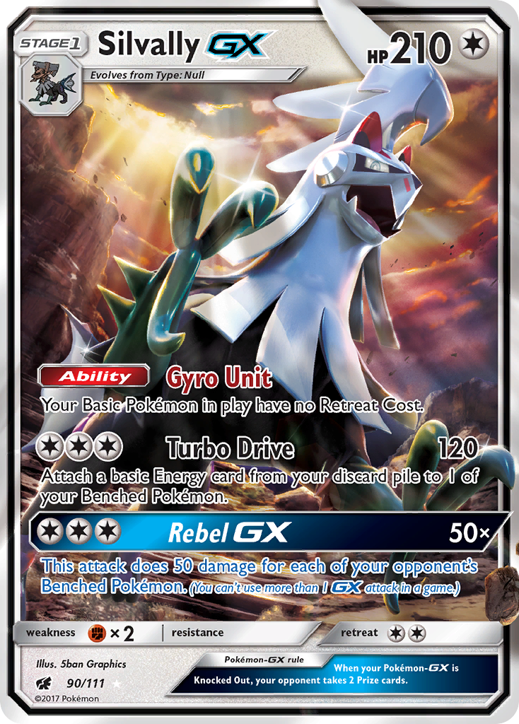 Silvally GX (90/111) - Crimson Invasion Pokémon Card