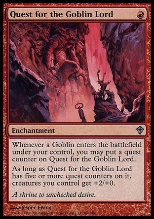 Quest for the Goblin Lord (Worldwake) Trading Card