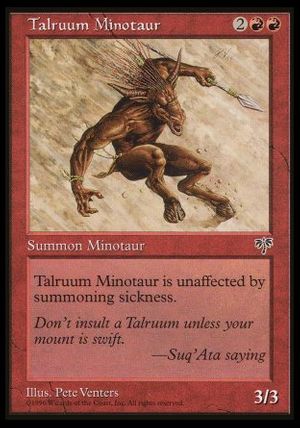 Talruum Minotaur (Mirage)