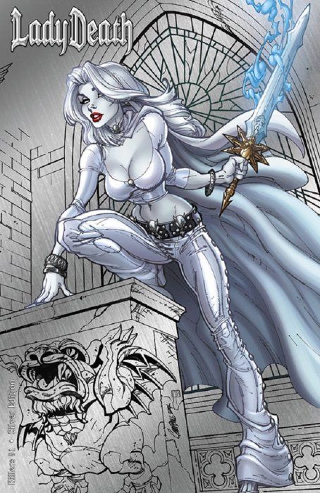 Lady Death: Killers! #1 (Silver Virgin Art Edition) Comic