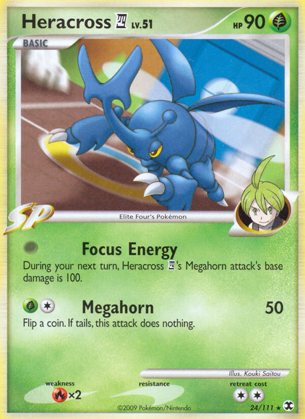 Heracross E4 (24/111) - Rising Rivals Pokémon Card