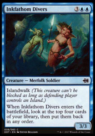 Inkfathom Divers (Merfolks vs. Goblins) Trading Card