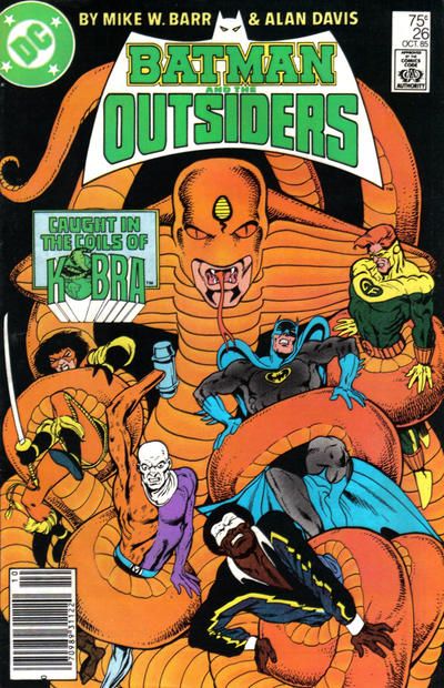 Batman and the Outsiders #26 Comic