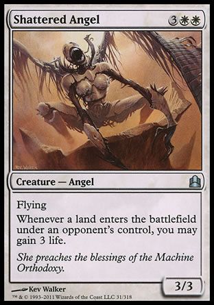 Shattered Angel (MTG Commander) Trading Card