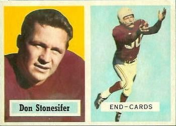 Don Stonesifer 1957 Topps #38 Sports Card